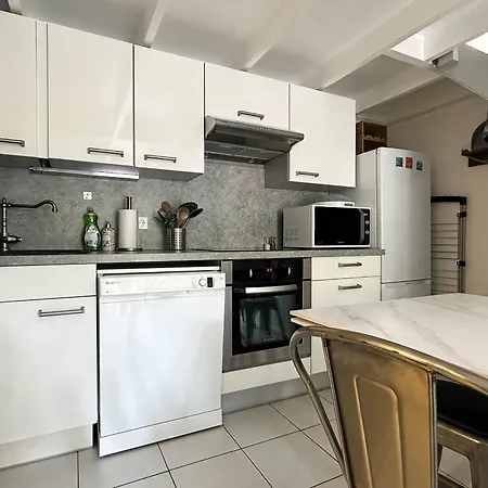 Charmante Maison 4 Pers, Terrasse, Parking, Animaux Admis, Wifi - Fr-1-705-62 Semesterbostad *